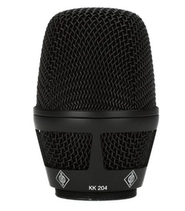 Neumann KK 204 BK Cardioid Microphone Capsule Head for Sennheiser Wireless Handheld Transmitters